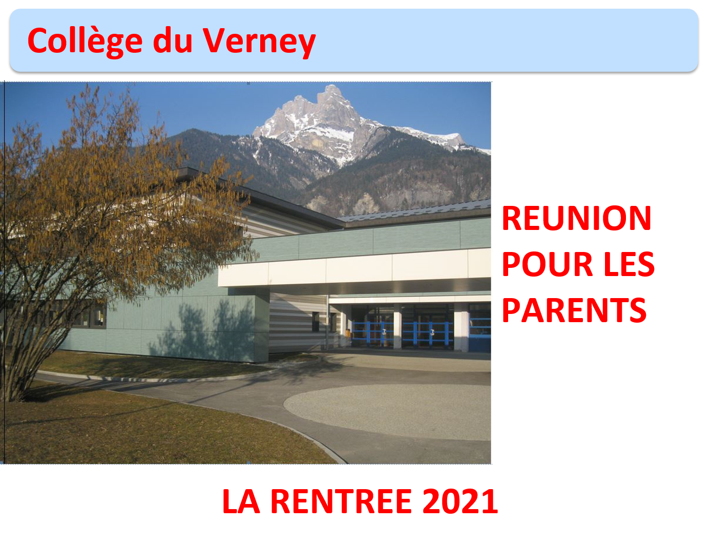 Accueil  Collège du Verney  Sallanches